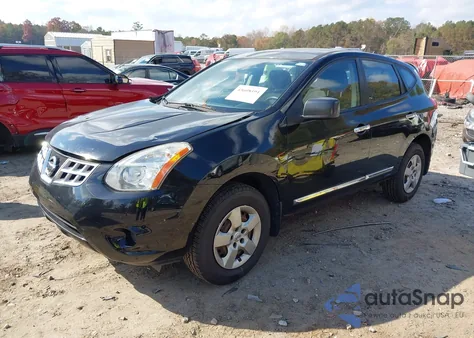 2011 Nissan Rogue S из США, поврежденный, VIN JN8AS5MV9BW311657